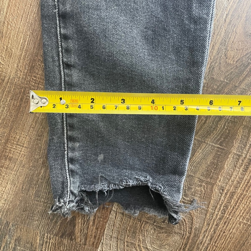 American Eagle Super Stretch High-Waisted Black Wash Skinny Jeans - Picture 5 of 9